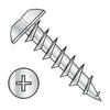 6-12 x 7/16 Phillips Truss Deep Thread Wood Screw Full Thread Zinc-Bolt Demon