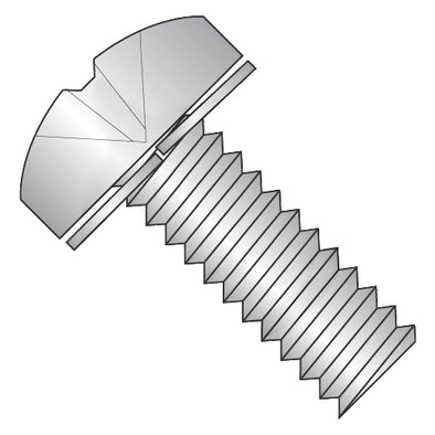 M4-0.7 x 10 Metric DIN 7985A Phil Pan Sem type H DIN 127B Split Lockwash FulTrd 18-8 Stainless-Bolt Demon