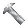 1/4-20 x 1/2 Slotted Truss Machine Screw Fully Threaded Black Zinc-Bolt Demon