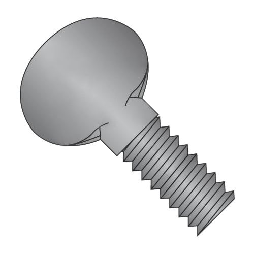 1/4-20 x 1 1/2 Thumb Screw Fully Thread Black Oxide-Bolt Demon