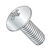 2-56 x 3/16 Phillips Truss Full Contour Machine Screw Fully Threaded Zinc-Bolt Demon