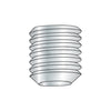 1/4-28 x 3/16 Fine Thread Socket Set Screw Flat Point Imported ISO4026, DIN 913-Bolt Demon