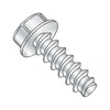 4-20 x 1/4 Unslotted Indent Hexwasher Plastite Alternative 48-2 Full Thread Zinc & Wax-Bolt Demon
